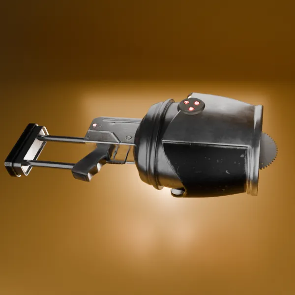 Saw Gun Mini Militia 3D Model